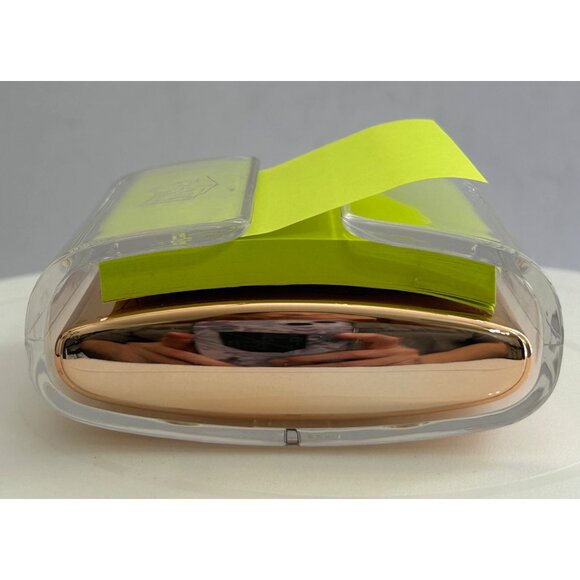 Post-It Pop-Up Note Dispenser Rose Gold & Clear Acrylic - Picture 7 of 8